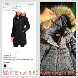 womens mk coat